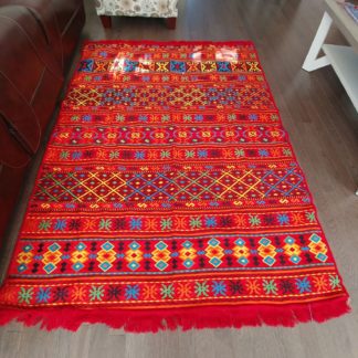Multi Use Big Red Rug