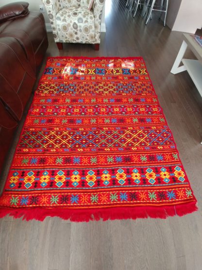 Multi Use Big Red Rug
