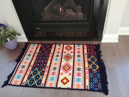 Small Wool Multi Use Rug - Image 5