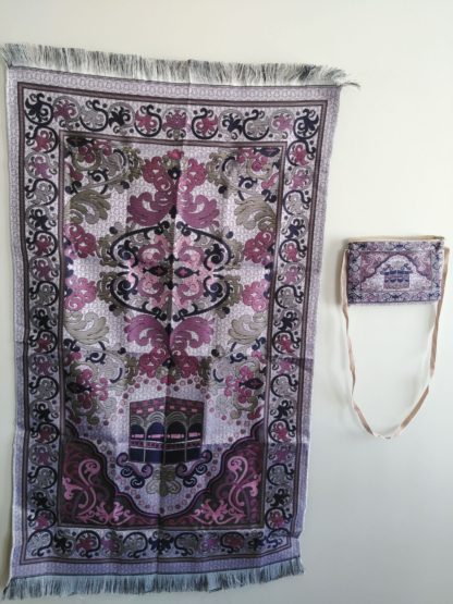 Small Lightweight Praying Carpet with Bag