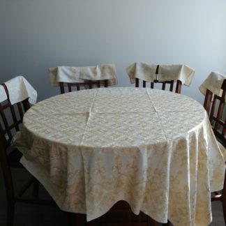 Aghabani half handmade traditional Syrian table clothes