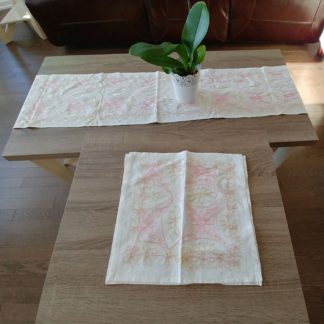 Aghabani Coffee Table Cover, Set Of 3