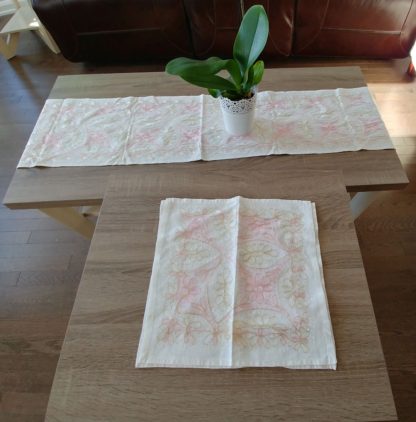 Aghabani Coffee Table Cover, Set Of 3