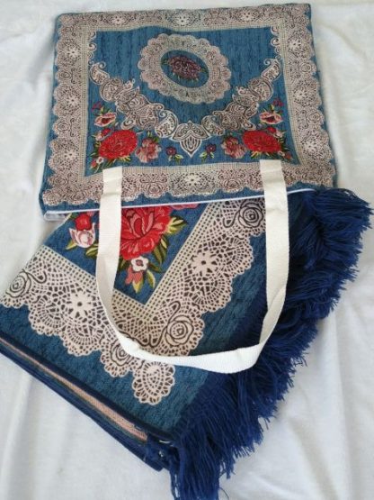 Portable Praying Carpet With Bag - Image 11
