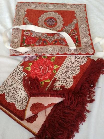 Portable Praying Carpet With Bag - Image 13