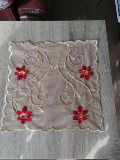 Hand Embroidered Coffee Table Set of 7 pieces